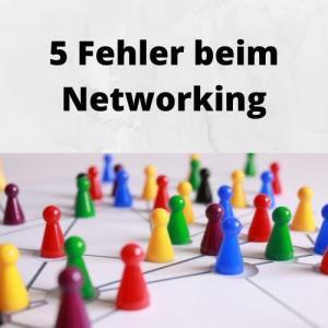 5 Fehler beim Networking